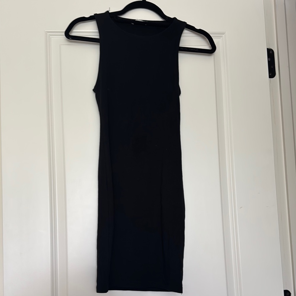 Zara Classic Black Sleeveless Dress